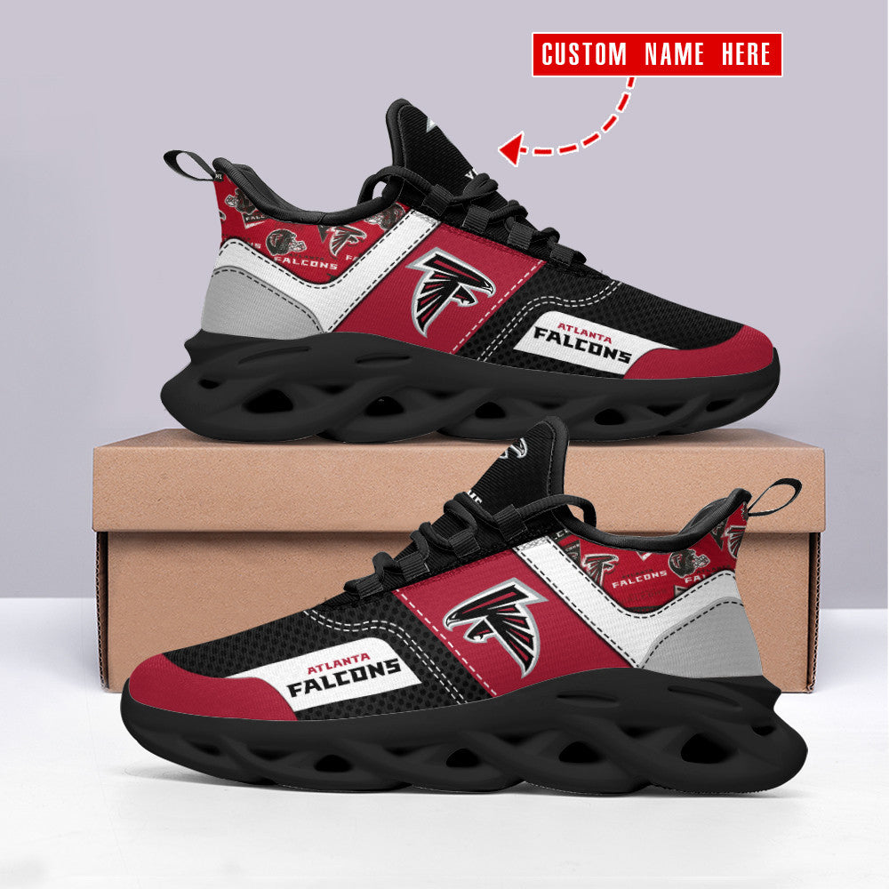 Personalized Atlanta Falcons NFL Max Soul Shoes Sneakers for Men And Women – NFL Football Fan Shoes, Team Sneakers