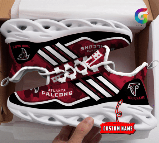 Personalized Atlanta Falcons NFL Max Soul Shoes Sneakers for Men And Women – NFL Football Fan Shoes, Team Sneakers