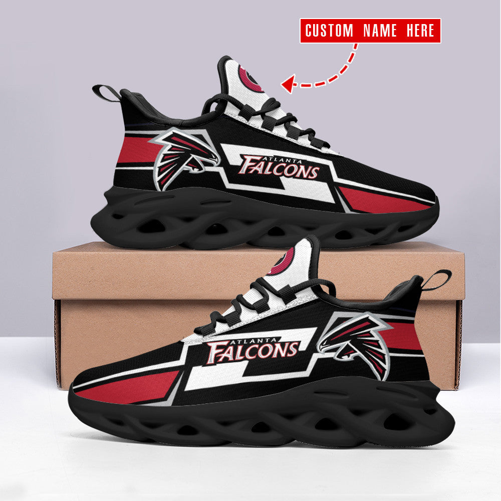 Personalized Atlanta Falcons NFL Max Soul Shoes Sneakers for Men And Women – NFL Football Fan Shoes, Team Sneakers