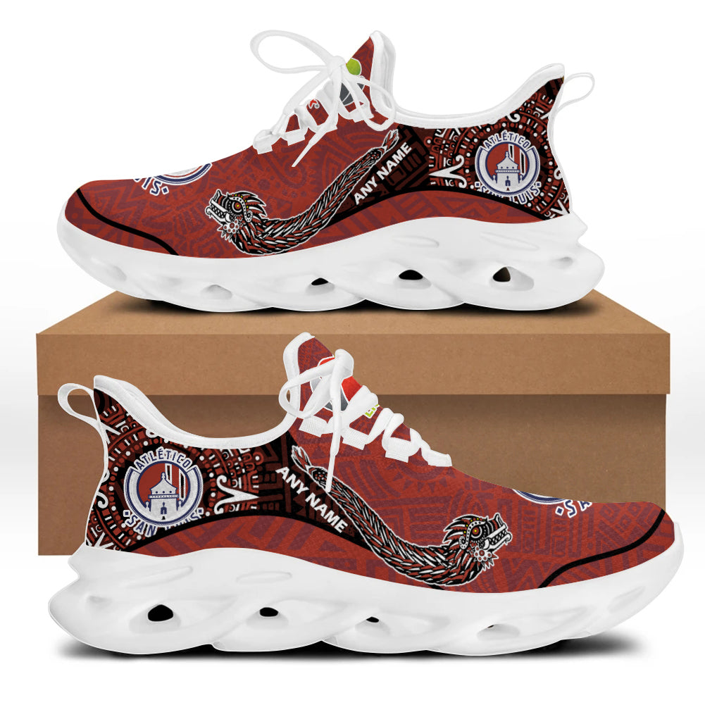 Personalized Atletico San Luis Max Soul Shoes Sneakers for Men And Women – Soccer Fan Shoes, Team Sneakers