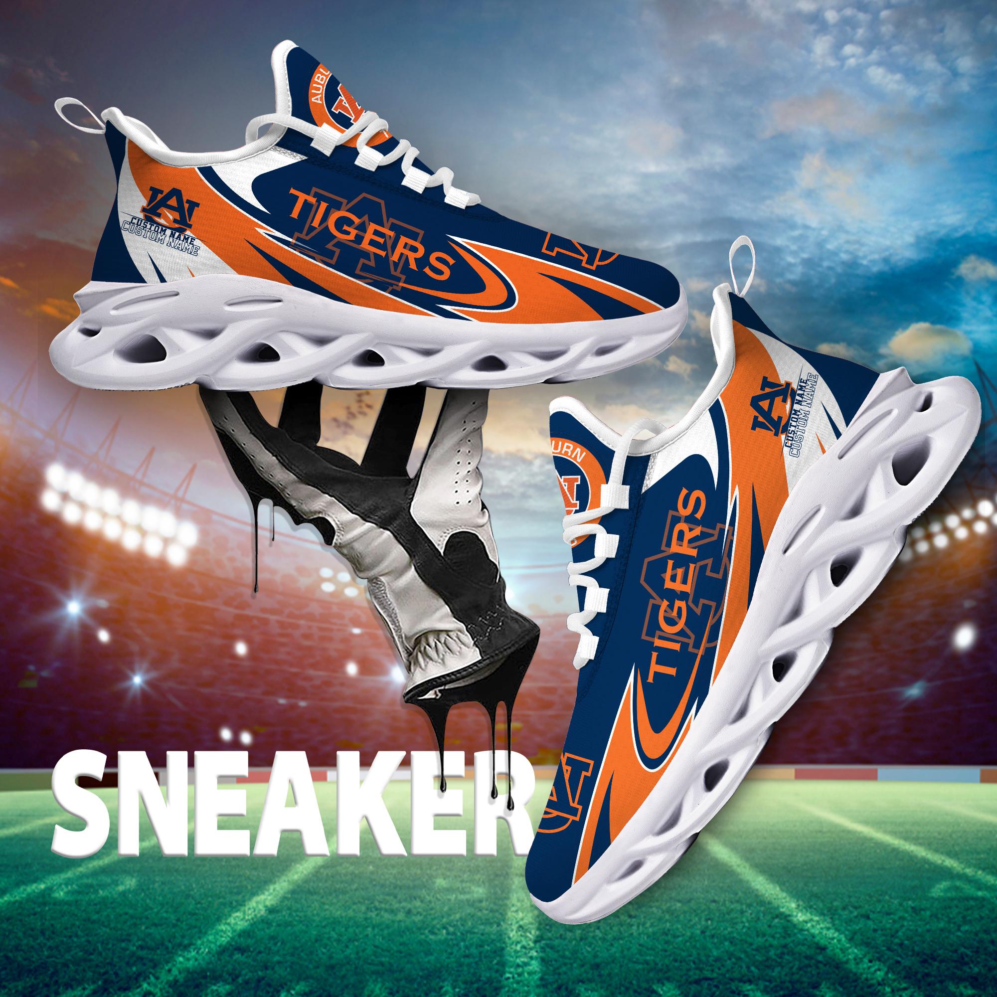 Personalized Auburn Tigers Max Soul Shoes Sneakers for Men And Women – MLB Baseball Fan Shoes, Team Sneakers