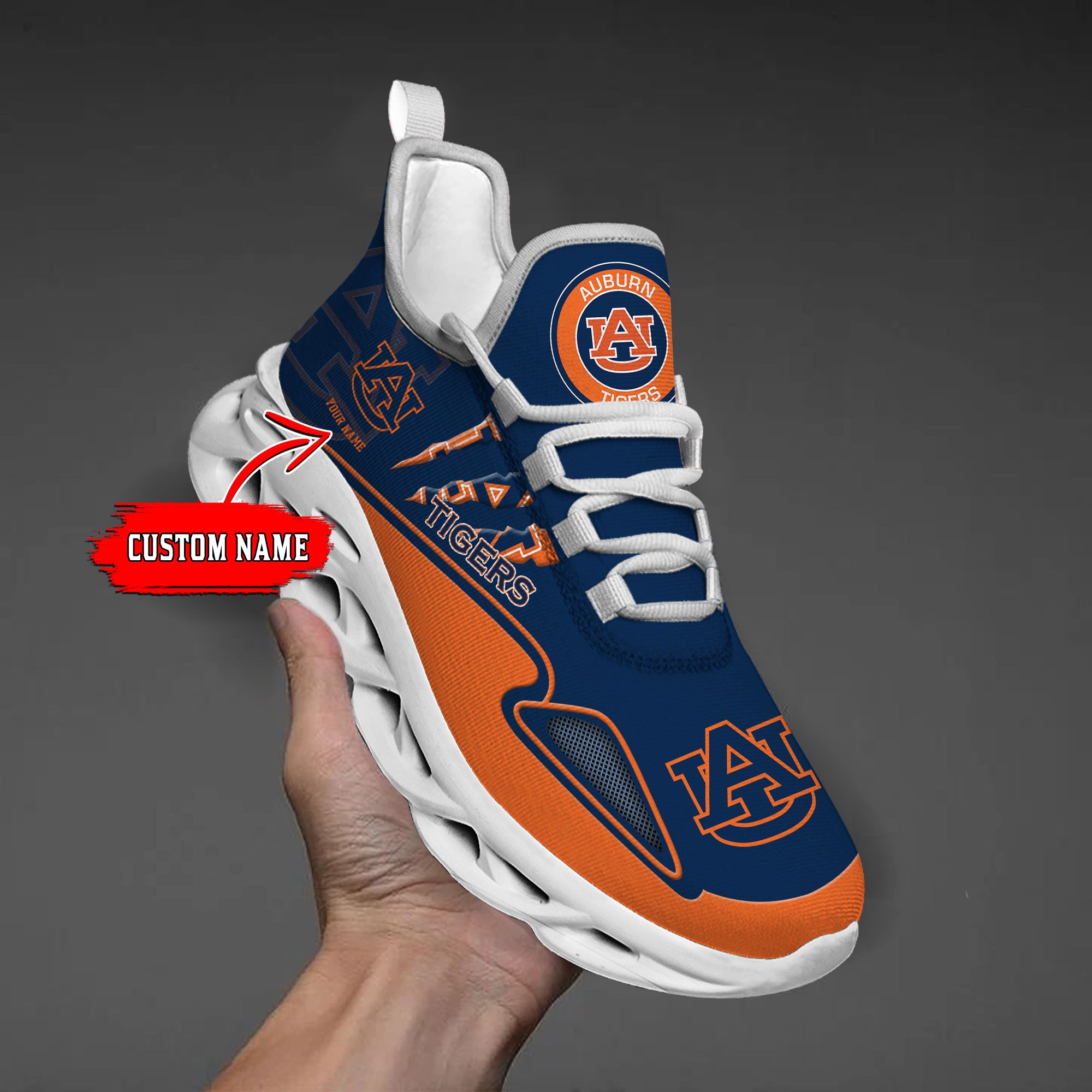 Personalized Auburn Tigers Max Soul Shoes Sneakers for Men And Women – MLB Baseball Fan Shoes, Team Sneakers