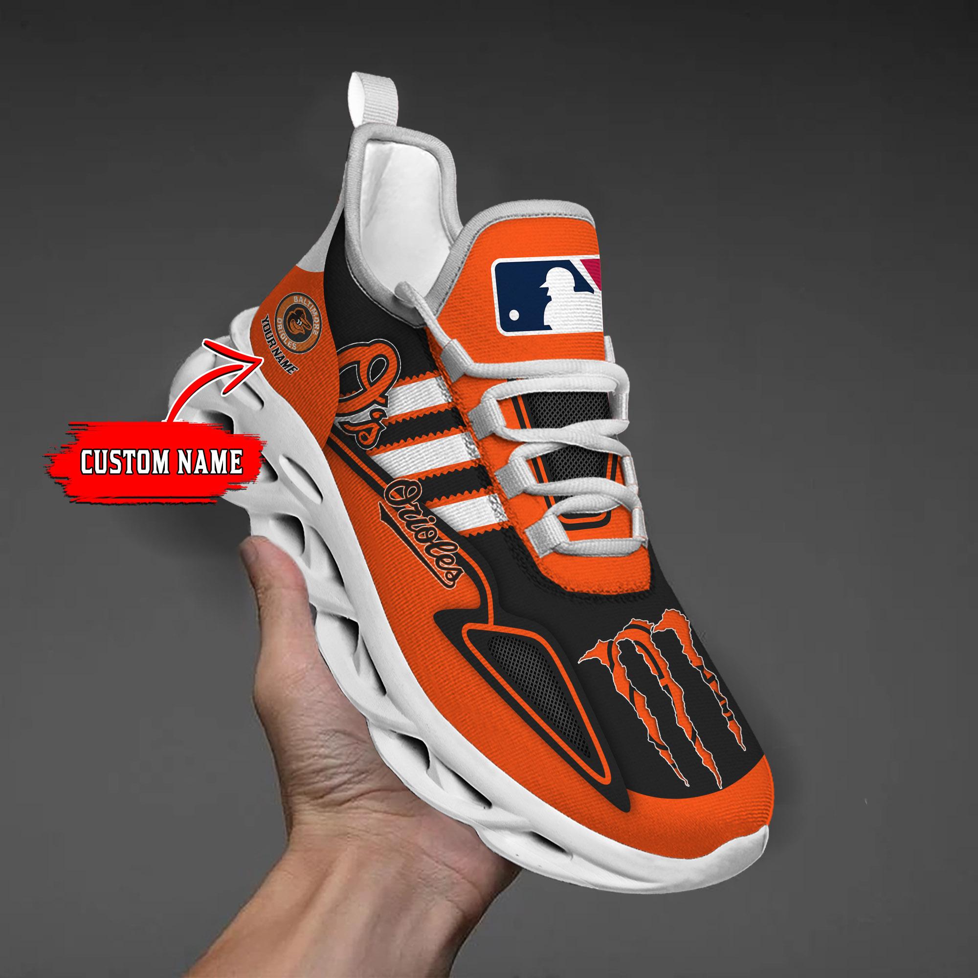Personalized Baltimore Orioles Max Soul Shoes Sneakers for Men And Women – MLB Baseball Fan Shoes, Team Sneakers
