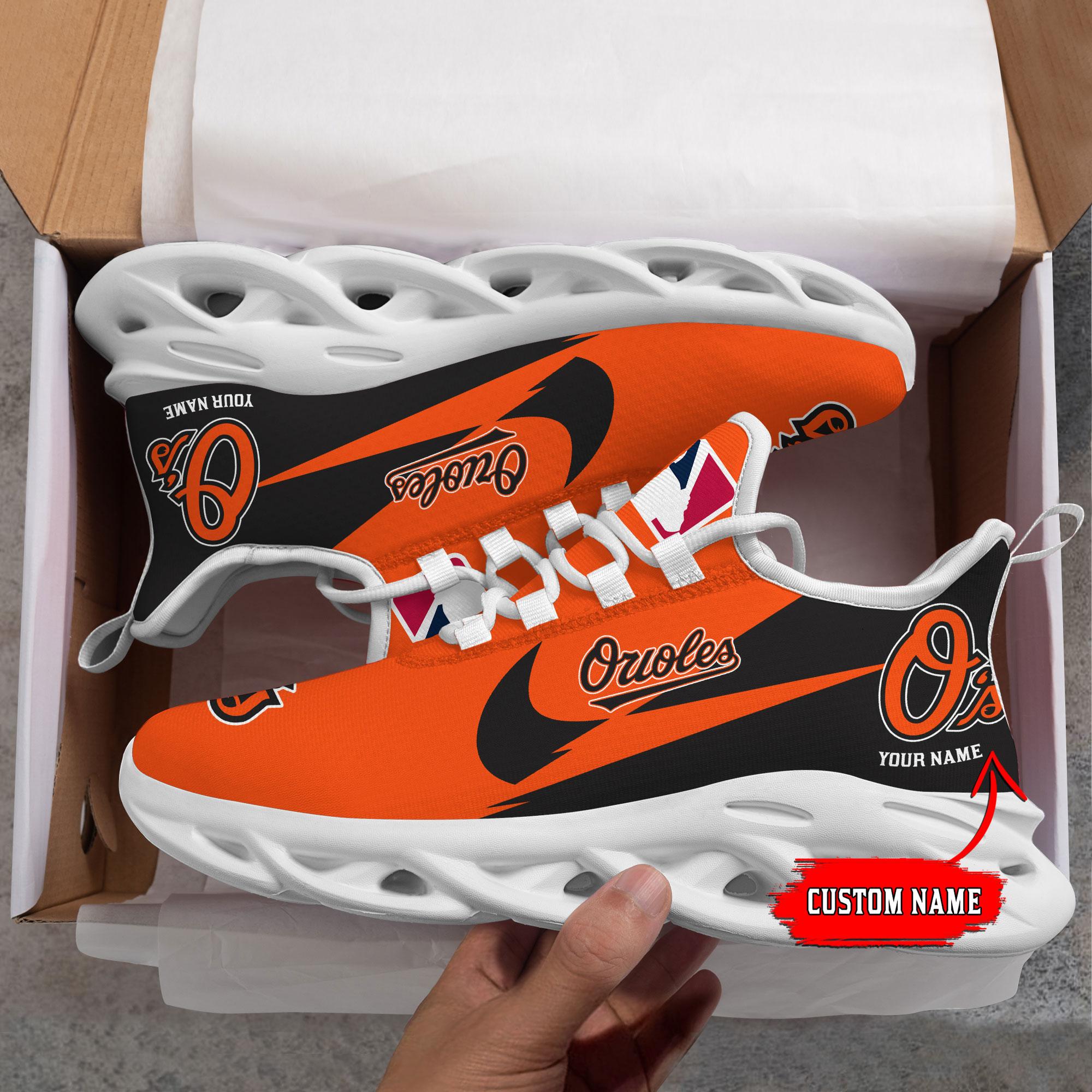 Personalized Baltimore Orioles Max Soul Shoes Sneakers for Men And Women – MLB Baseball Fan Shoes, Team Sneakers - Image 3