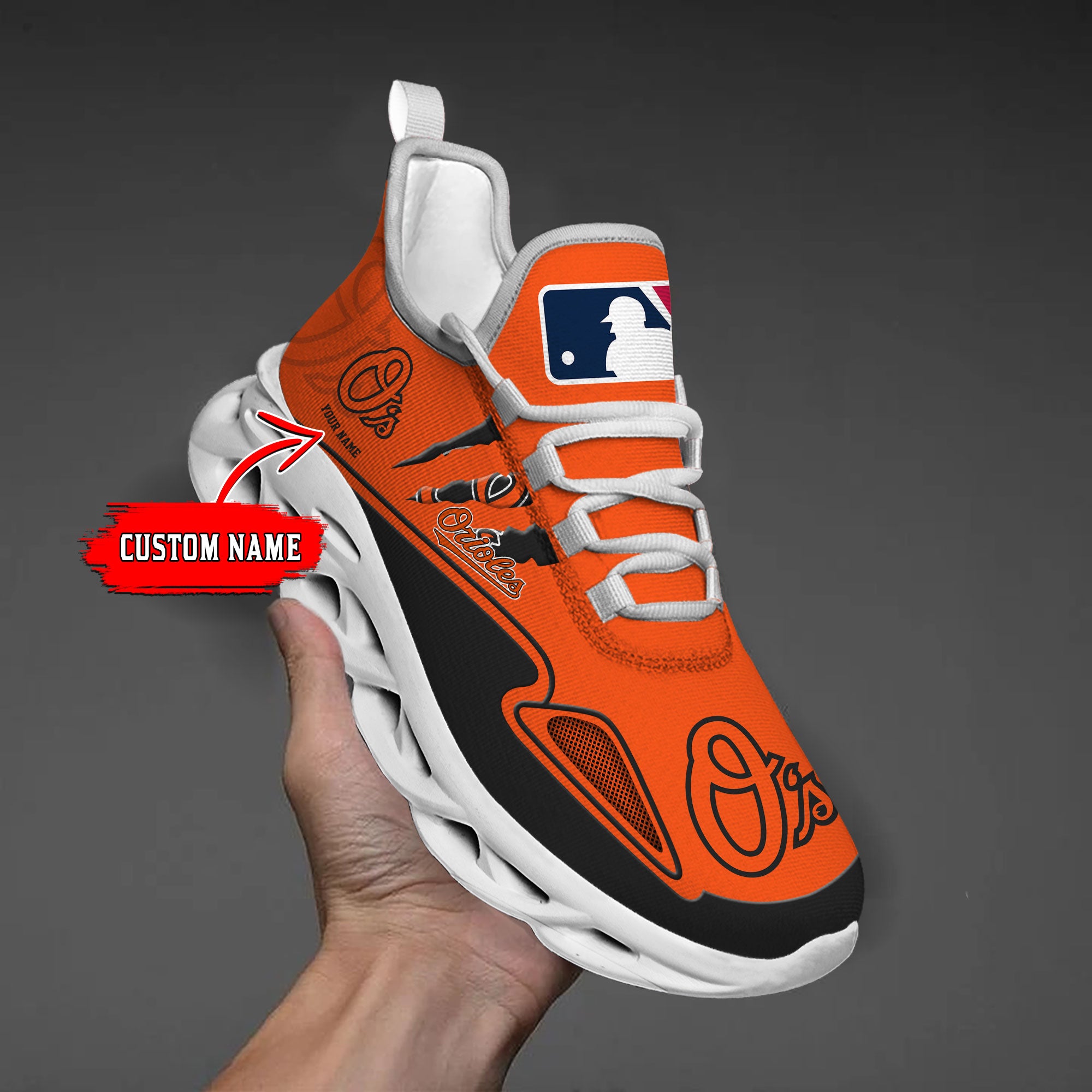 Personalized Baltimore Orioles Max Soul Shoes Sneakers for Men And Women – MLB Baseball Fan Shoes, Team Sneakers