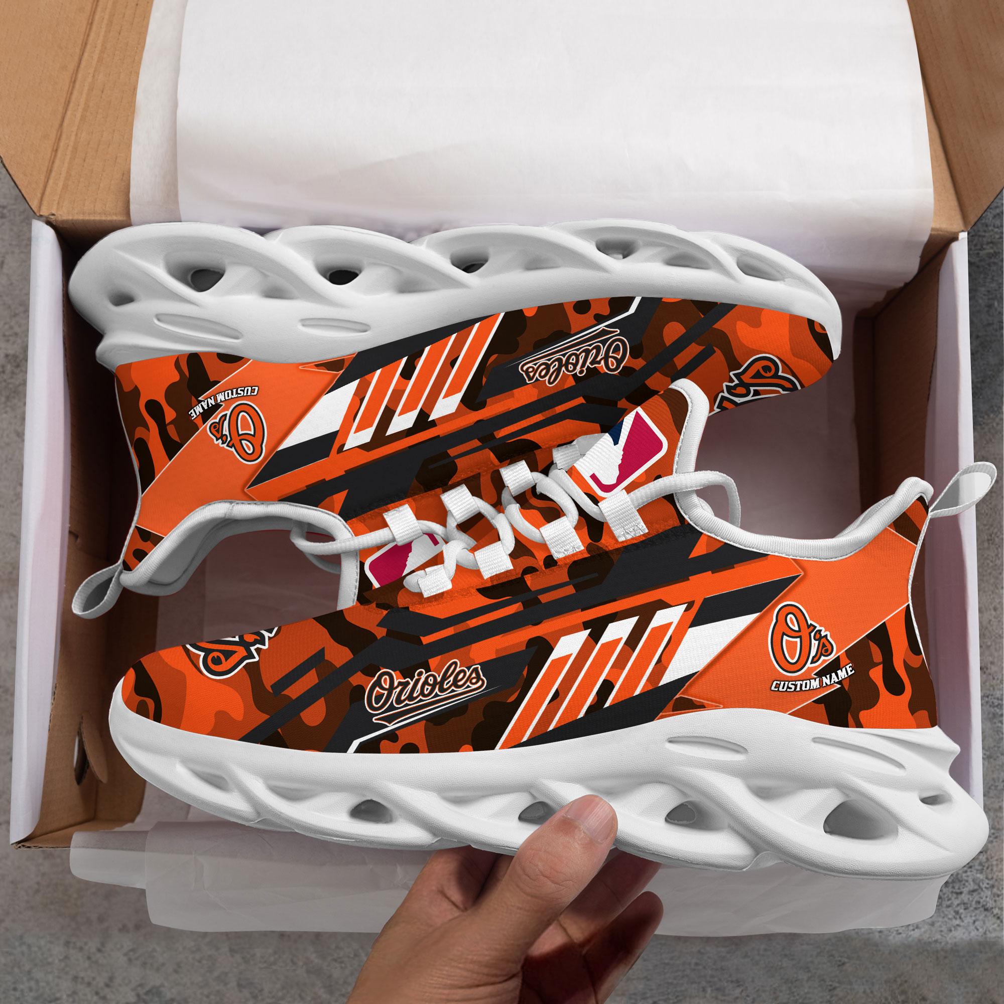 Personalized Baltimore Orioles Max Soul Shoes Sneakers for Men And Women – MLB Baseball Fan Shoes, Team Sneakers - Image 5