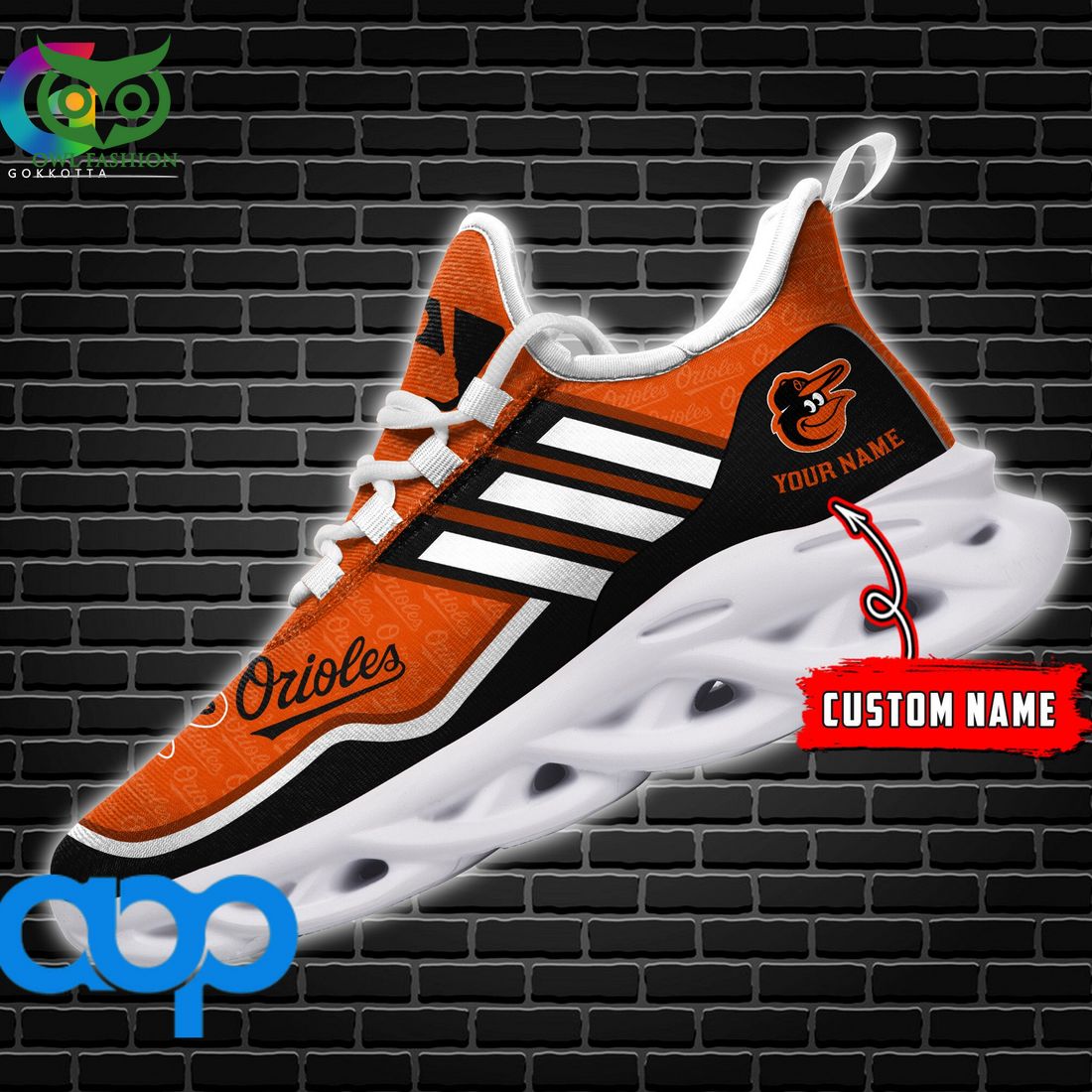 Personalized Baltimore Orioles Max Soul Shoes Sneakers for Men And Women – MLB Baseball Fan Shoes, Team Sneakers - Image 4