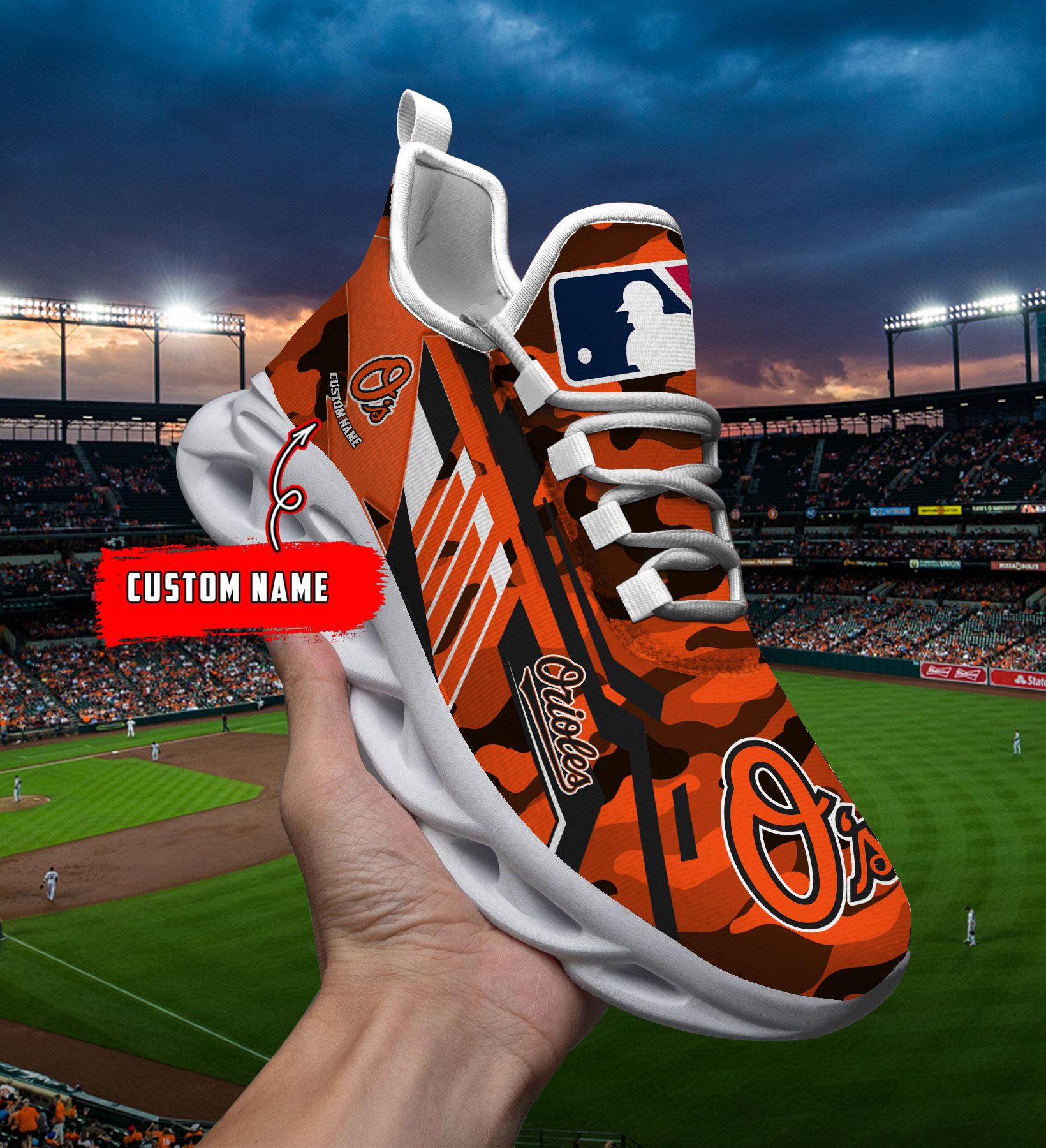 Personalized Baltimore Orioles Max Soul Shoes Sneakers for Men And Women – MLB Baseball Fan Shoes, Team Sneakers