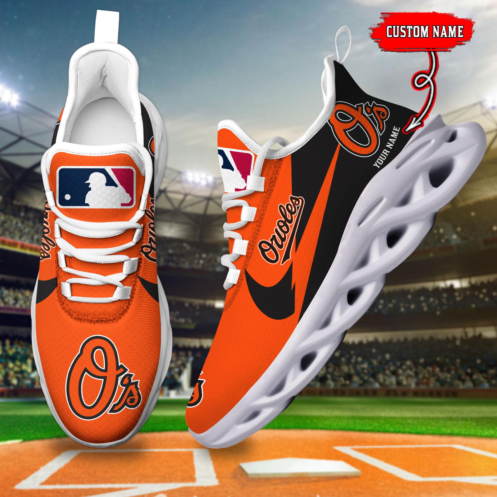 Personalized Baltimore Orioles Max Soul Shoes Sneakers for Men And Women – MLB Baseball Fan Shoes, Team Sneakers - Image 5