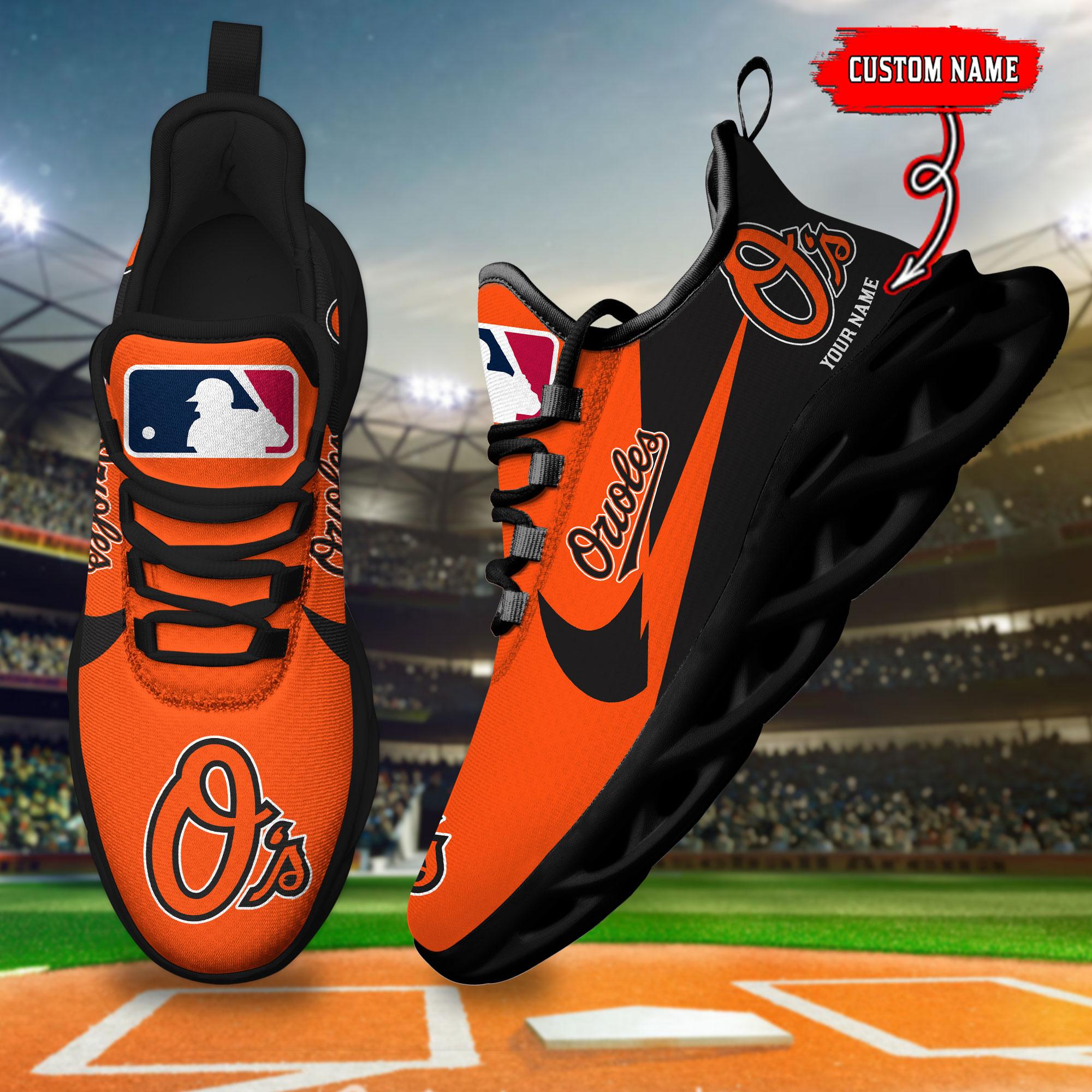 Personalized Baltimore Orioles Max Soul Shoes Sneakers for Men And Women – MLB Baseball Fan Shoes, Team Sneakers - Image 4
