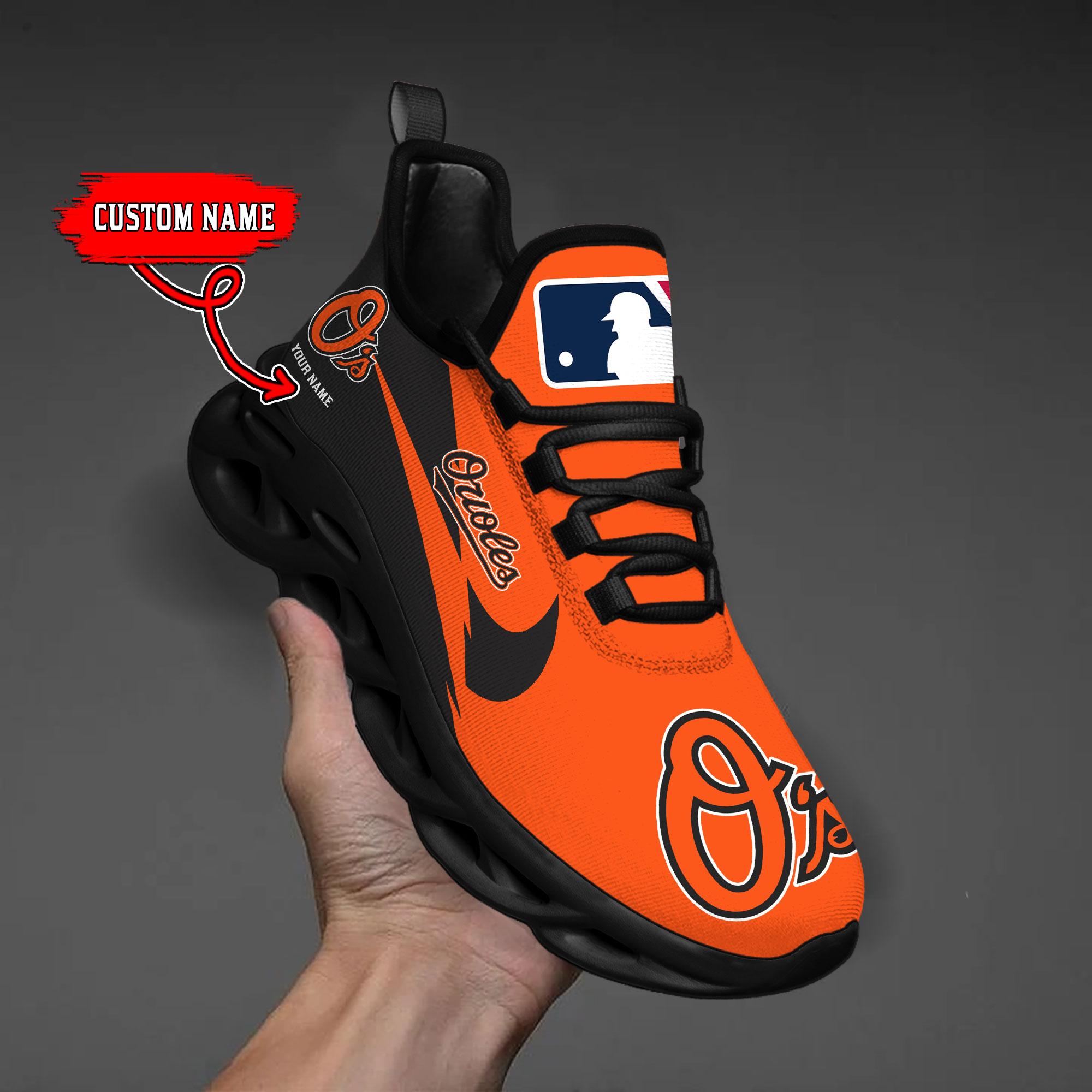Personalized Baltimore Orioles Max Soul Shoes Sneakers for Men And Women – MLB Baseball Fan Shoes, Team Sneakers - Image 6