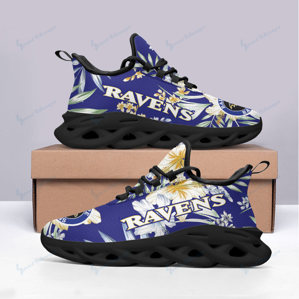 Personalized Baltimore Ravens NFL Max Soul Shoes Sneakers for Men And Women – NFL Football Fan Shoes, Team Sneakers