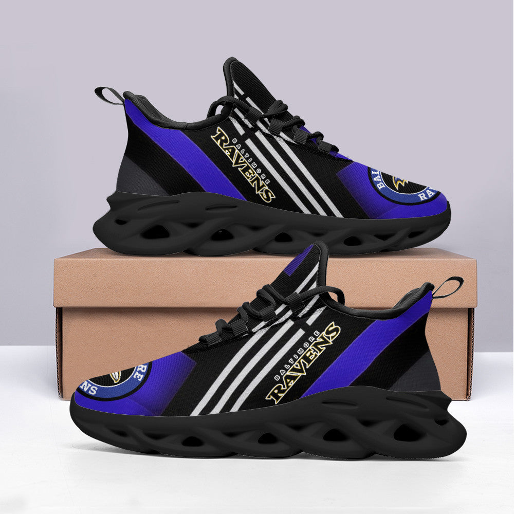 Personalized Baltimore Ravens NFL Max Soul Shoes Sneakers for Men And Women – NFL Football Fan Shoes, Team Sneakers