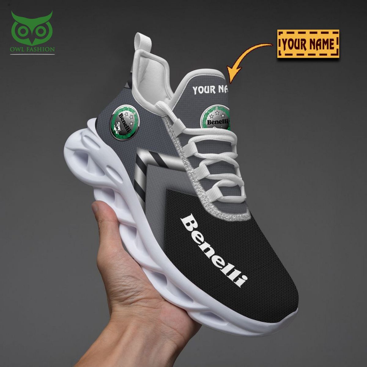 Personalized Benelli Max Soul Shoes Sneakers for Men And Women – Casual Shoes, Streetwear Shoes - Image 5