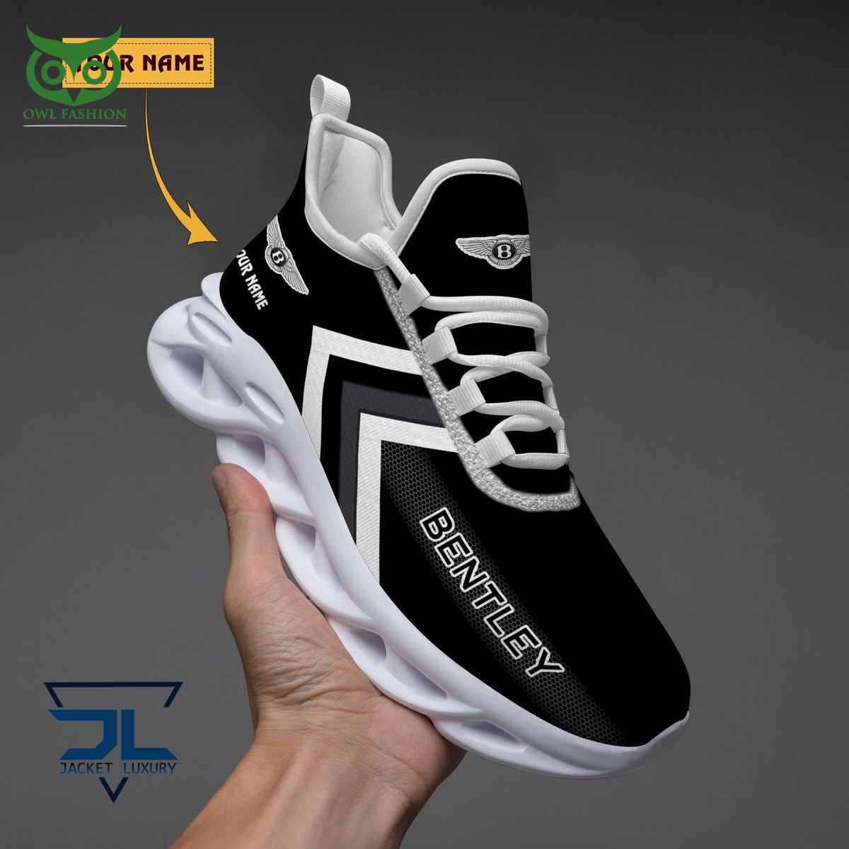 Personalized Bentley Automobile Max Soul Shoes Sneakers for Men And Women – Car Shoes, Racing Sneakers