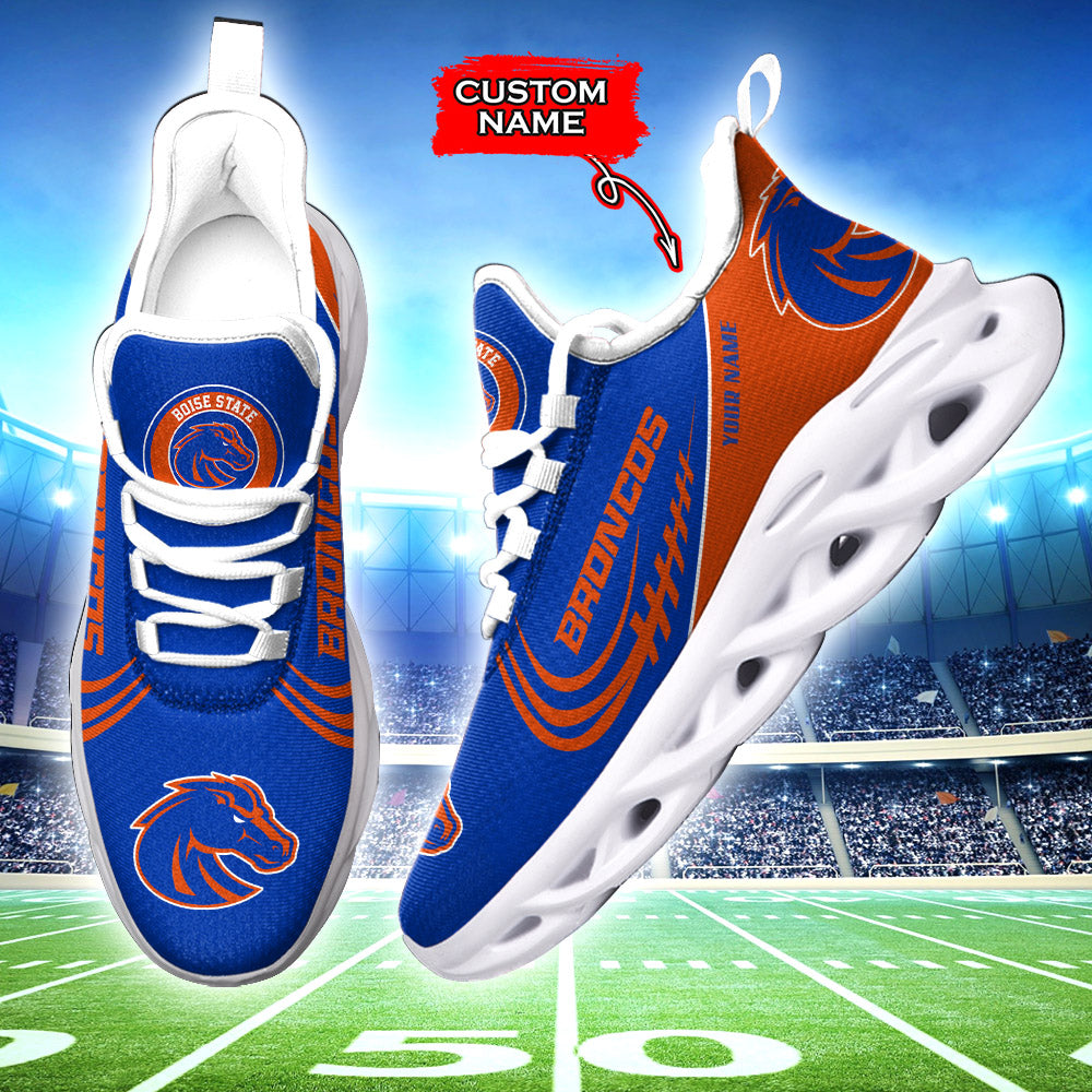 Personalized Boise State Broncos NCAA Max Soul Shoes Sneakers for Men And Women – NCAA Fan Shoes, Team Sneakers