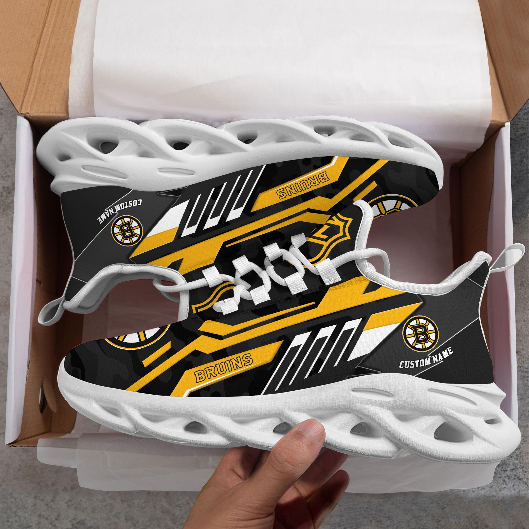 Personalized Boston Bruins Max Soul Shoes Sneakers for Men And Women – NHL Hockey Fan Shoes, Team Sneakers