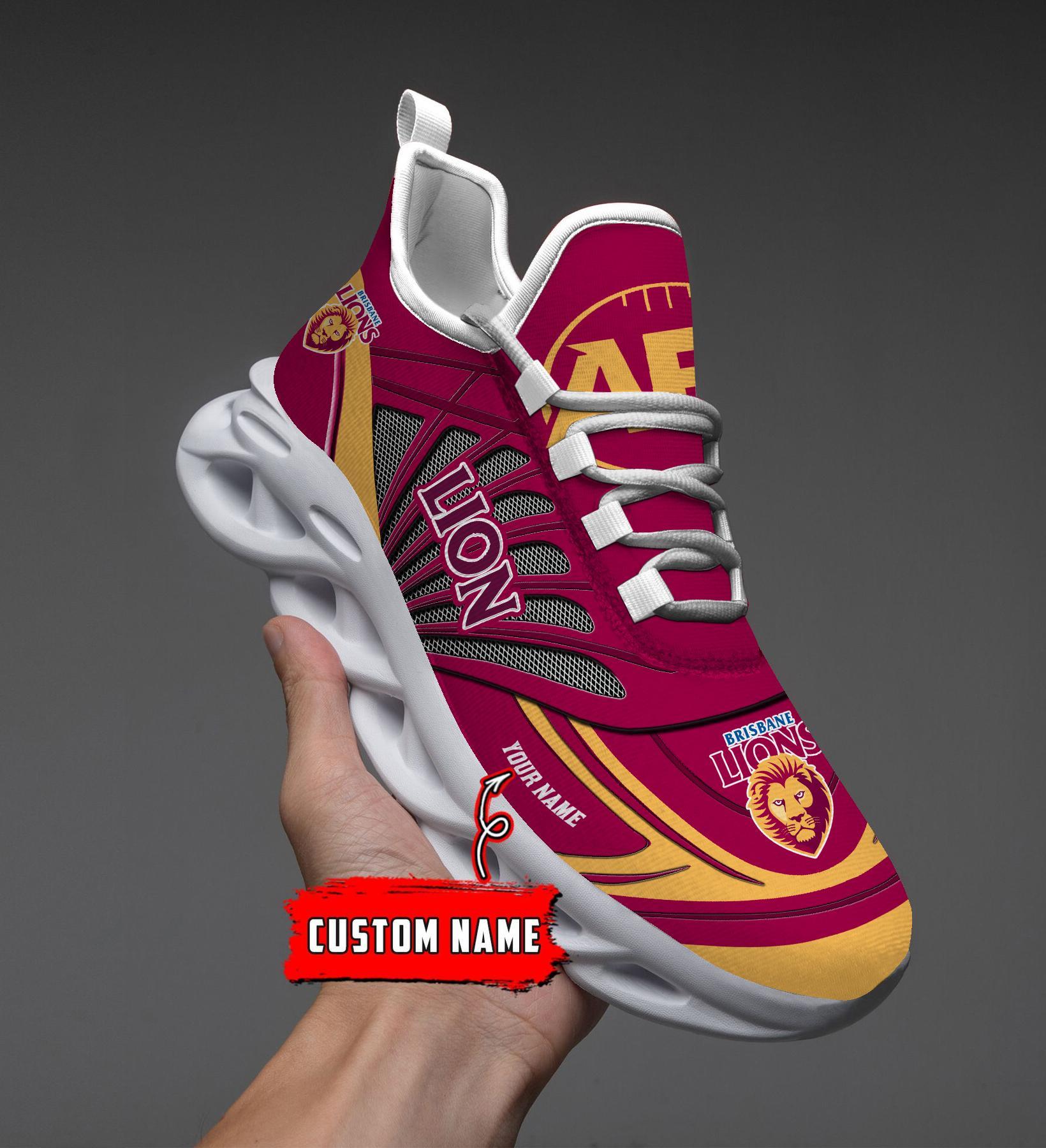 Personalized Brisbane Lions Max Soul Shoes Sneakers for Men And Women – NFL Football Fan Shoes, Team Sneakers