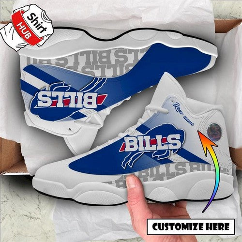 Personalized Buffalo Bills JD13 Sneakers Shoes for Men & Women | Custom Fan Gift