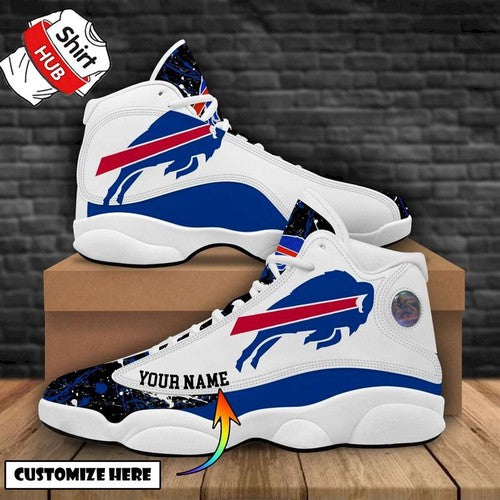 Personalized Buffalo Bills JD13 Sneakers Shoes for Men & Women | Custom Fan Gift