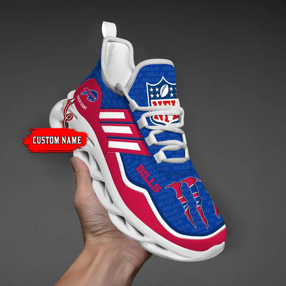 Personalized Buffalo Bills Max Soul Shoes Sneakers for Men And Women – NFL Football Fan Shoes, Team Sneakers - Image 3