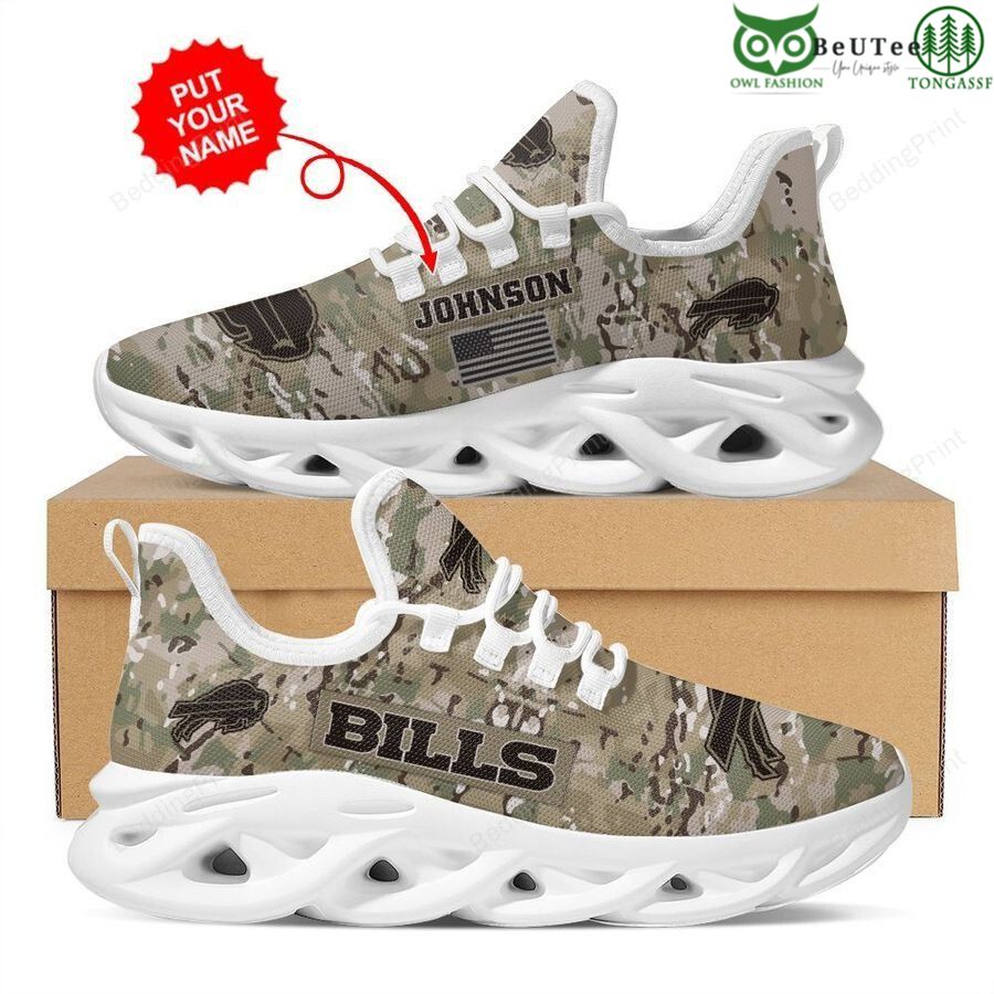 Personalized Buffalo Bills Max Soul Shoes Sneakers for Men And Women – NFL Football Fan Shoes, Team Sneakers