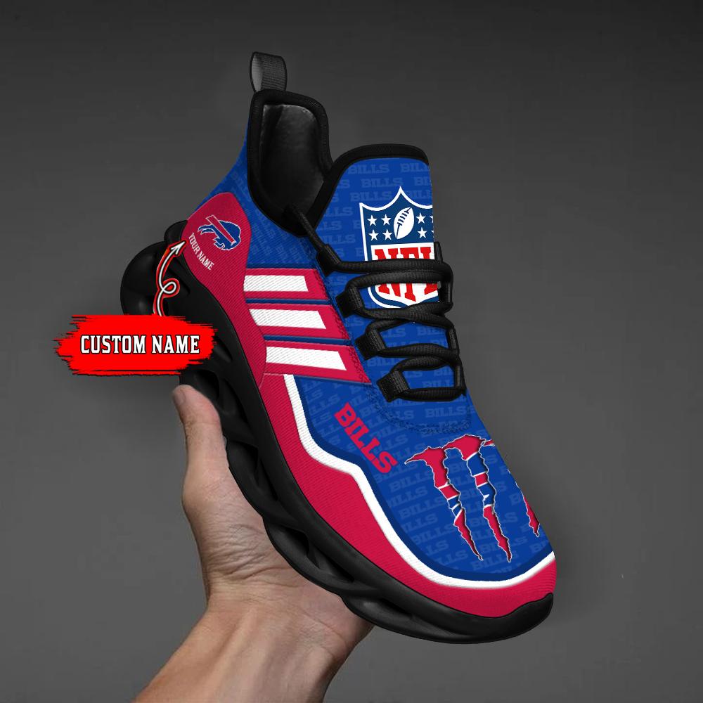 Personalized Buffalo Bills Max Soul Shoes Sneakers for Men And Women – NFL Football Fan Shoes, Team Sneakers - Image 6