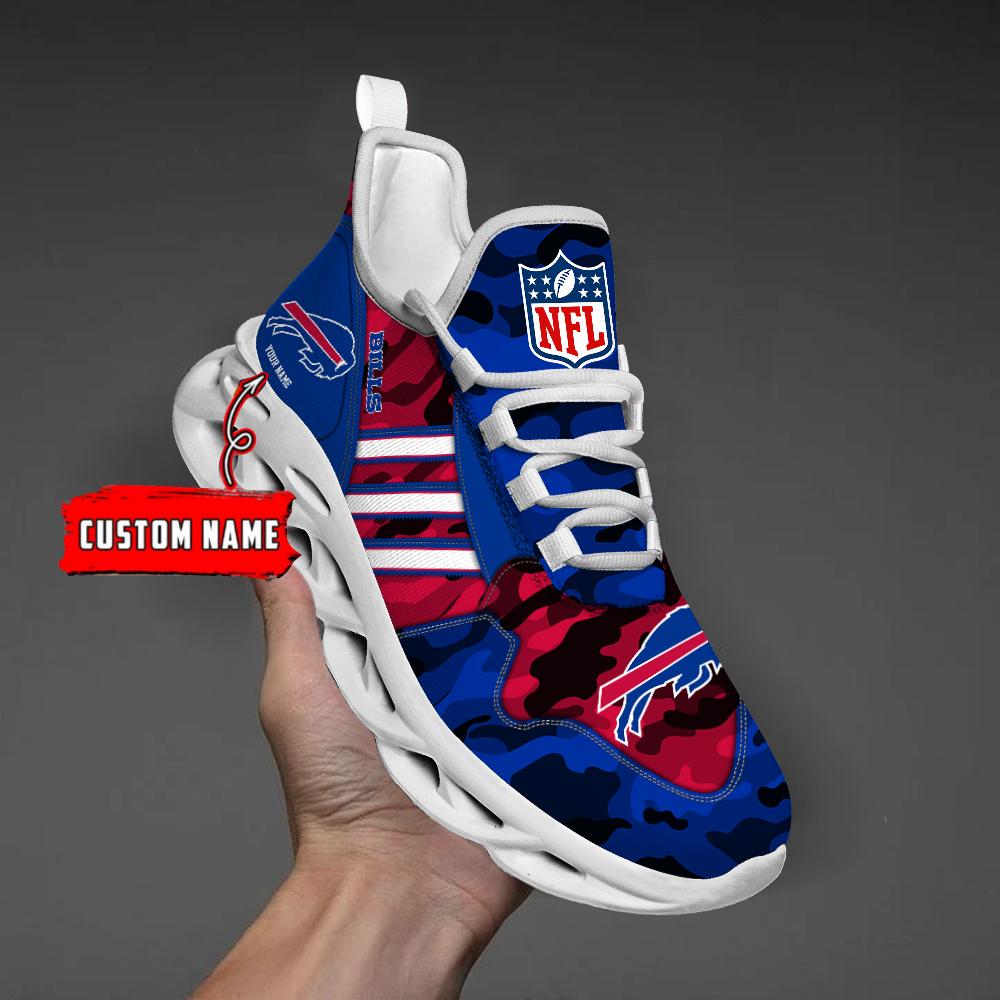 Personalized Buffalo Bills Max Soul Shoes Sneakers for Men And Women – NFL Football Fan Shoes, Team Sneakers