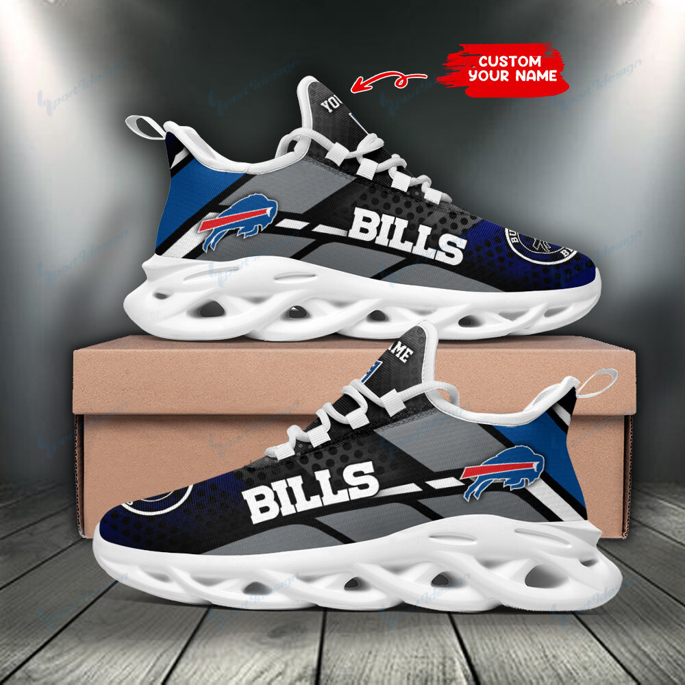 Personalized Buffalo Bills Max Soul Shoes Sneakers for Men And Women – NFL Football Fan Shoes, Team Sneakers