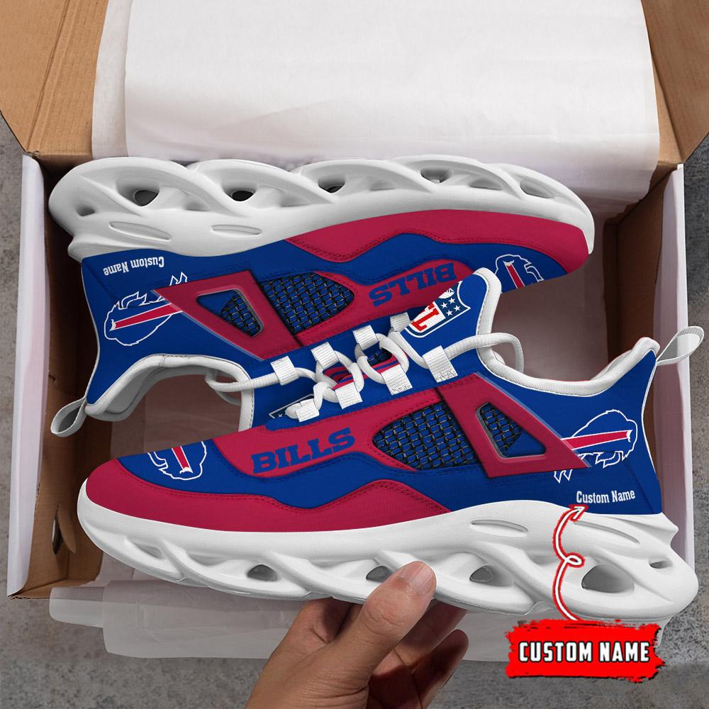 Personalized Buffalo Bills Max Soul Shoes Sneakers for Men And Women – NFL Football Fan Shoes, Team Sneakers