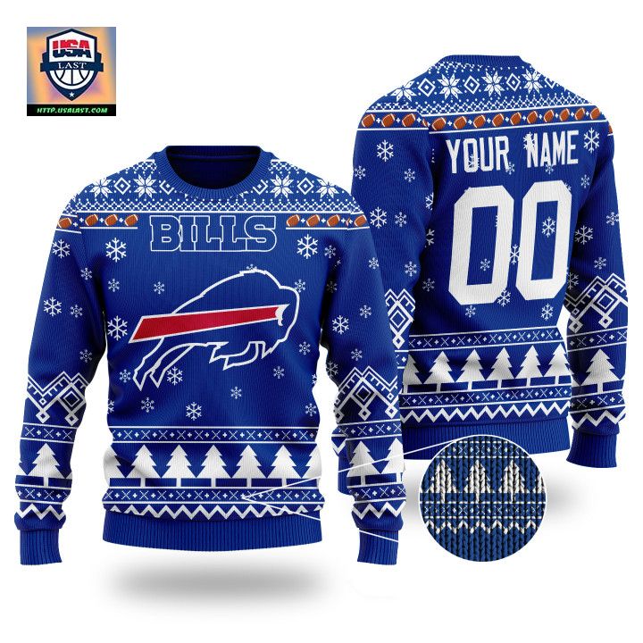 Personalized Buffalo Bills Nfl Custom Christmas Sweater