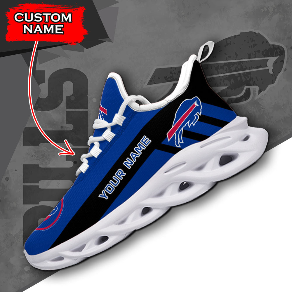 Personalized Buffalo Bills NFL Max Soul Shoes Sneakers for Men And Women – NFL Football Fan Shoes, Team Sneakers