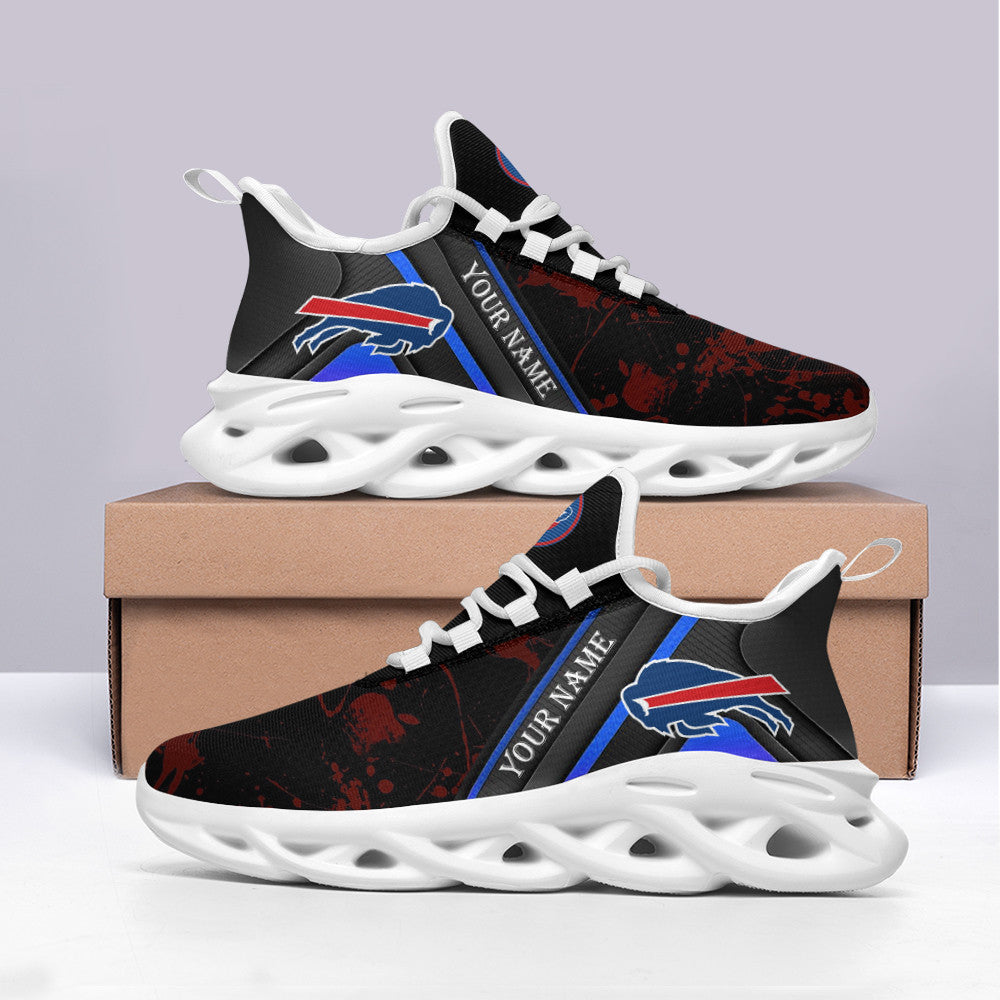 Personalized Buffalo Bills NFL Max Soul Shoes Sneakers for Men And Women – NFL Football Fan Shoes, Team Sneakers - Image 3