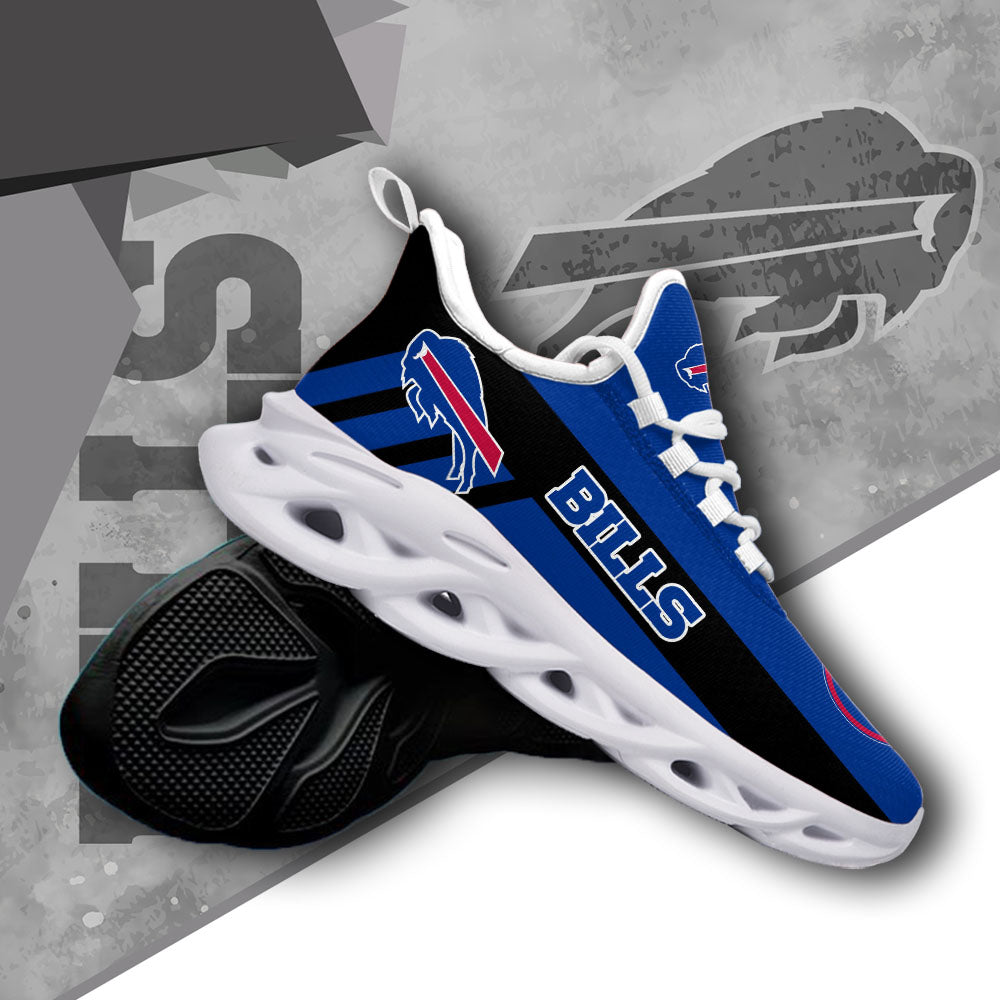Personalized Buffalo Bills NFL Max Soul Shoes Sneakers for Men And Women – NFL Football Fan Shoes, Team Sneakers - Image 3