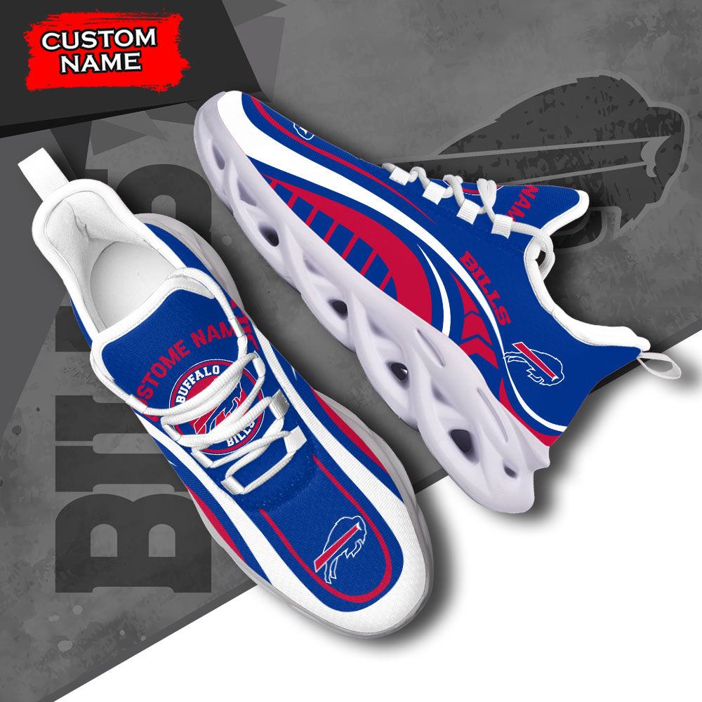 Personalized Buffalo Bills NFL Max Soul Shoes Sneakers for Men And Women – NFL Football Fan Shoes, Team Sneakers - Image 6