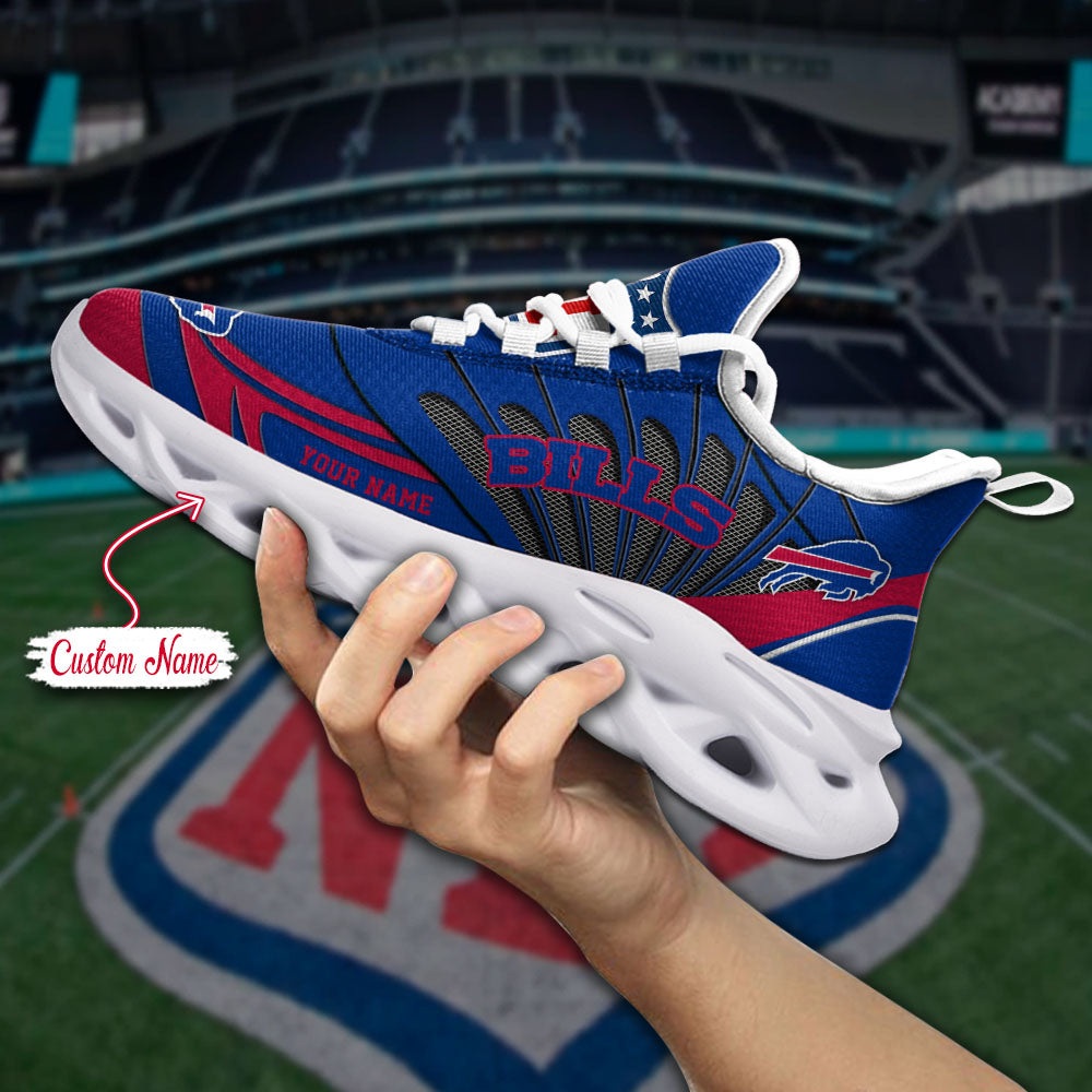 Personalized Buffalo Bills NFL Max Soul Shoes Sneakers for Men And Women – NFL Football Fan Shoes, Team Sneakers - Image 7