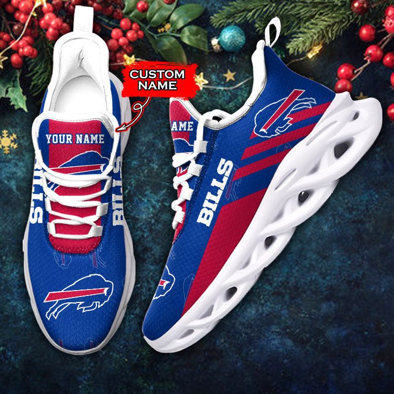 Personalized Buffalo Bills NFL Max Soul Shoes Sneakers for Men And Women – NFL Football Fan Shoes, Team Sneakers