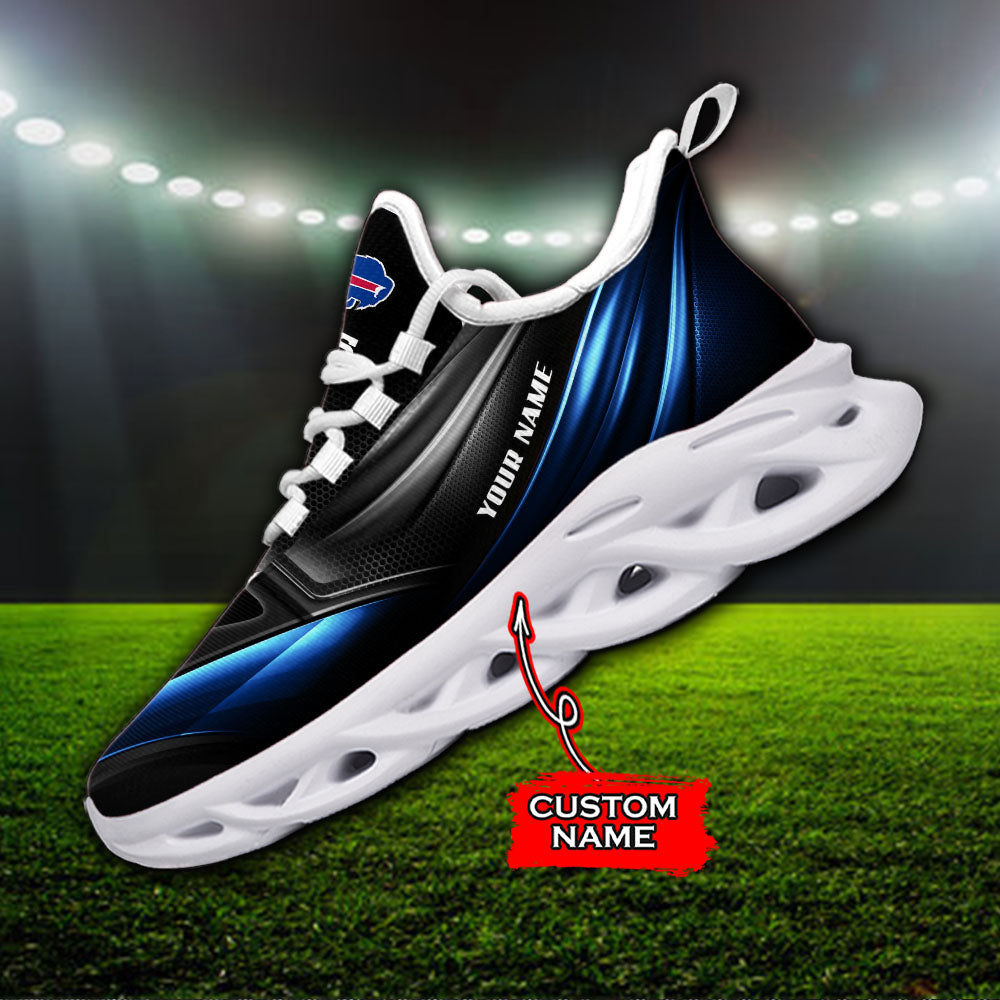Personalized Buffalo Bills NFL Max Soul Shoes Sneakers for Men And Women – NFL Football Fan Shoes, Team Sneakers