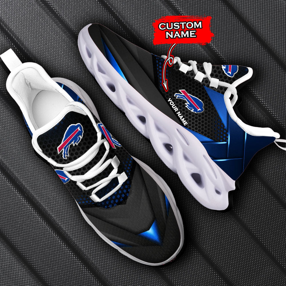 Personalized Buffalo Bills NFL Max Soul Shoes Sneakers for Men And Women – NFL Football Fan Shoes, Team Sneakers - Image 5