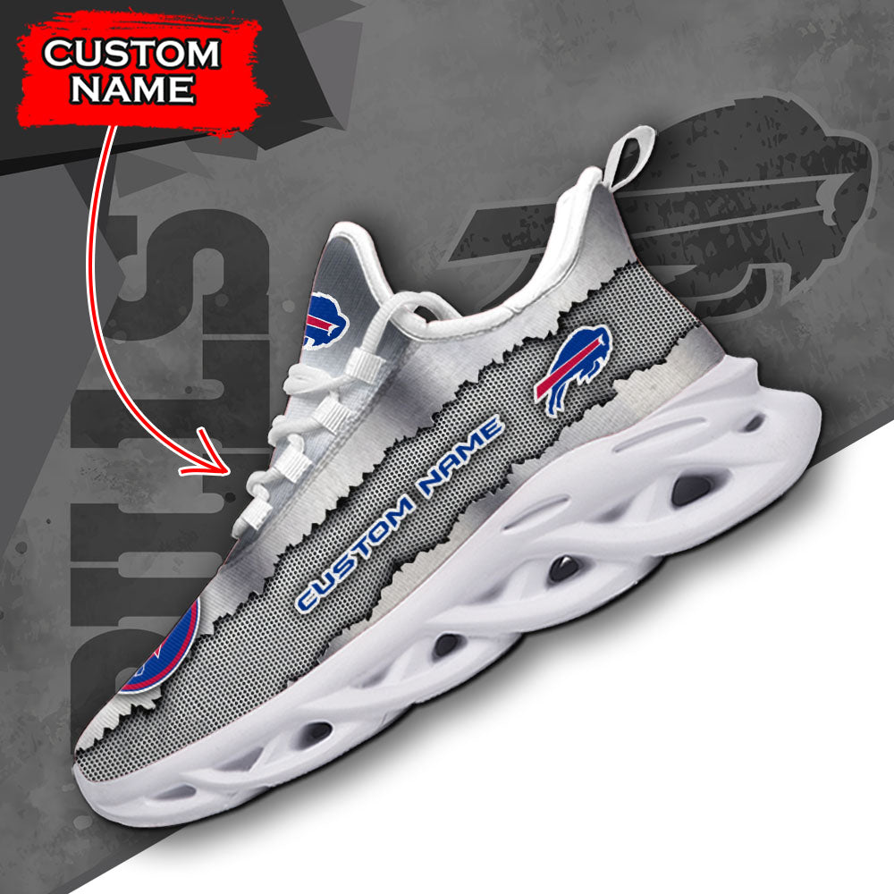 Personalized Buffalo Bills NFL Max Soul Shoes Sneakers for Men And Women – NFL Football Fan Shoes, Team Sneakers