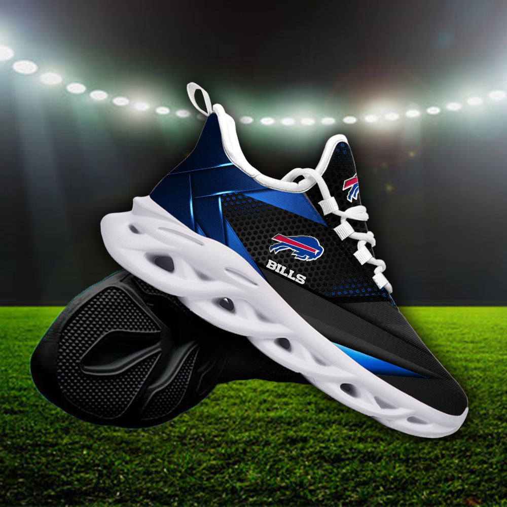 Personalized Buffalo Bills NFL Max Soul Shoes Sneakers for Men And Women – NFL Football Fan Shoes, Team Sneakers - Image 3