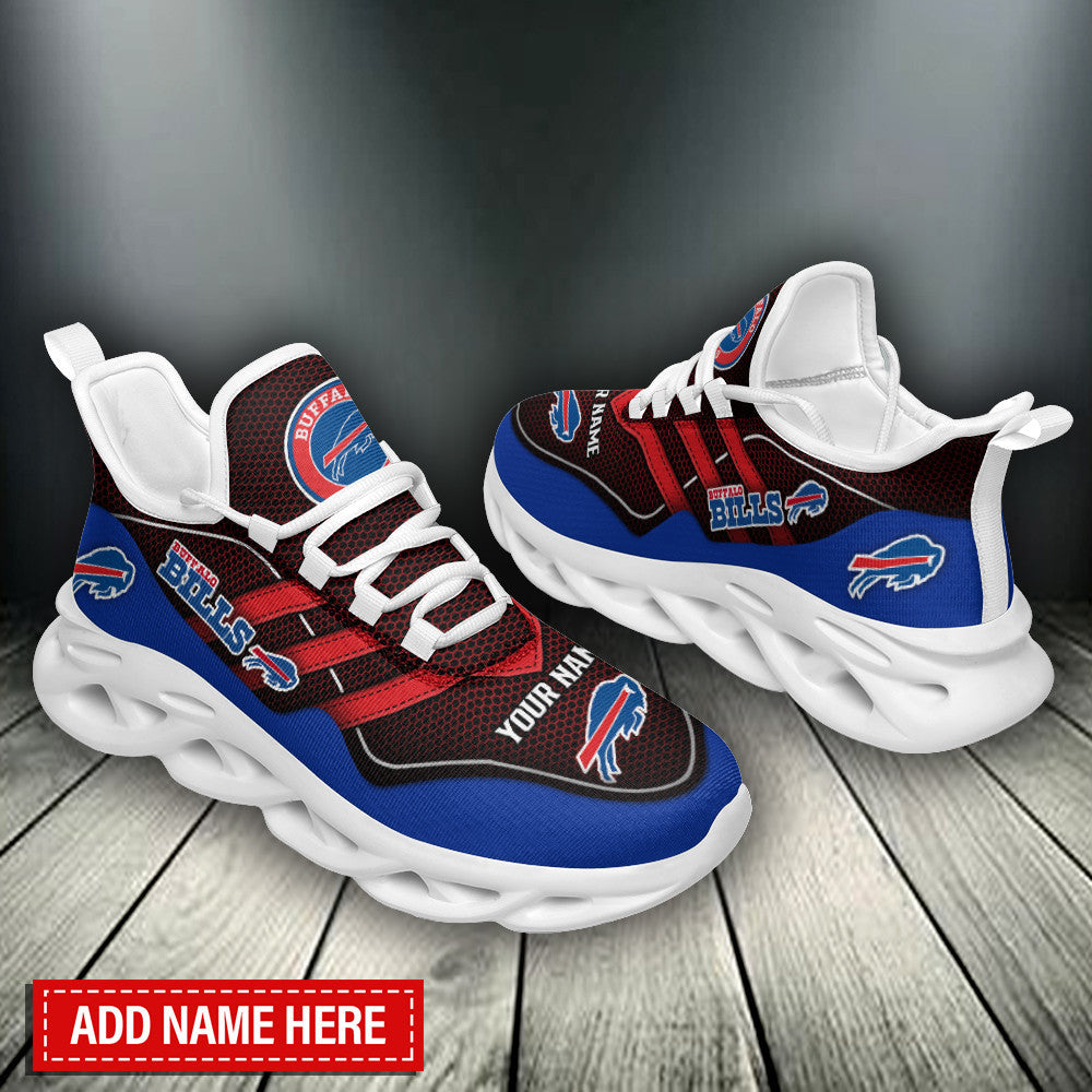 Personalized Buffalo Bills NFL Max Soul Shoes Sneakers for Men And Women – NFL Football Fan Shoes, Team Sneakers - Image 4