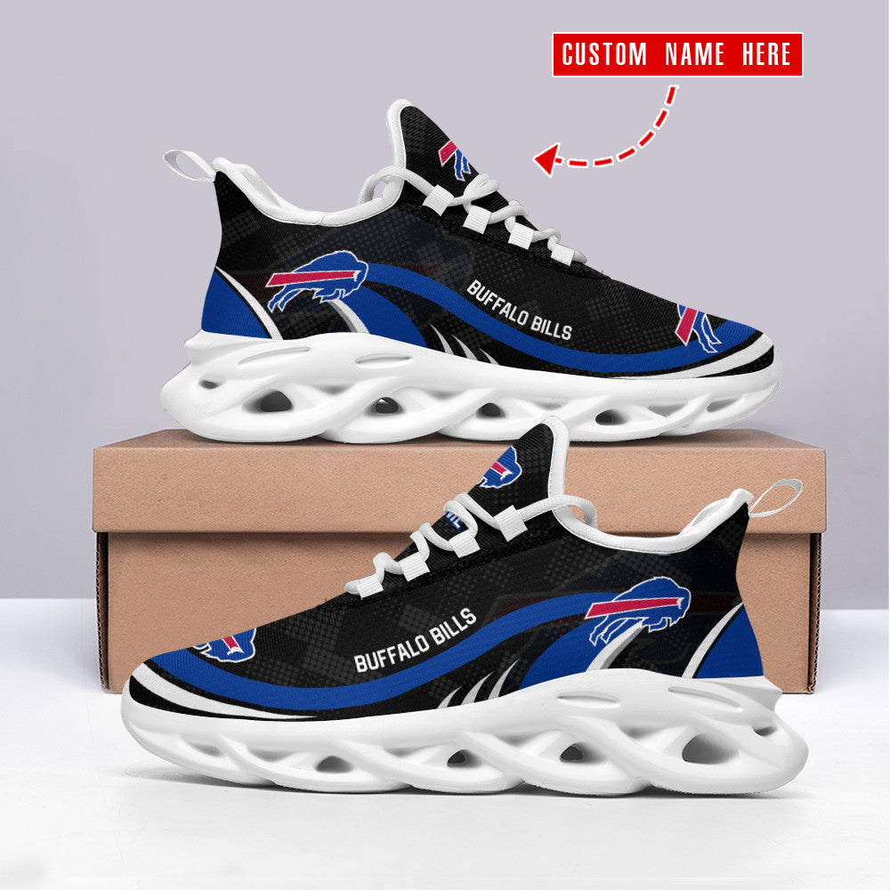 Personalized Buffalo Bills NFL Max Soul Shoes Sneakers for Men And Women – NFL Football Fan Shoes, Team Sneakers