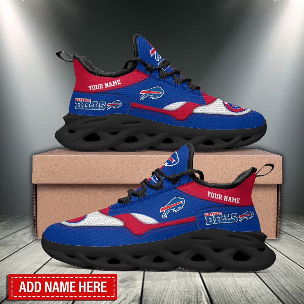 Personalized Buffalo Bills NFL Max Soul Shoes Sneakers for Men And Women – NFL Football Fan Shoes, Team Sneakers