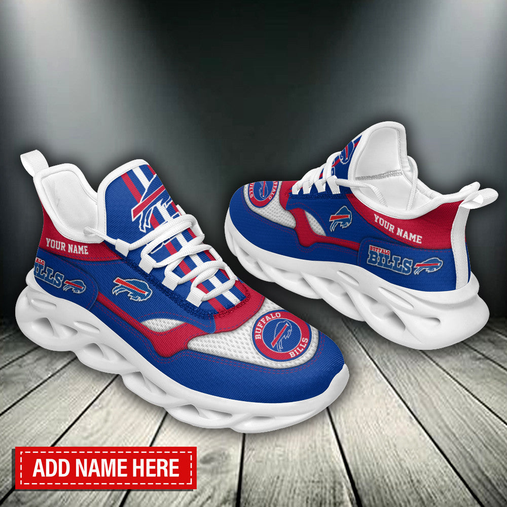 Personalized Buffalo Bills NFL Max Soul Shoes Sneakers for Men And Women – NFL Football Fan Shoes, Team Sneakers - Image 4