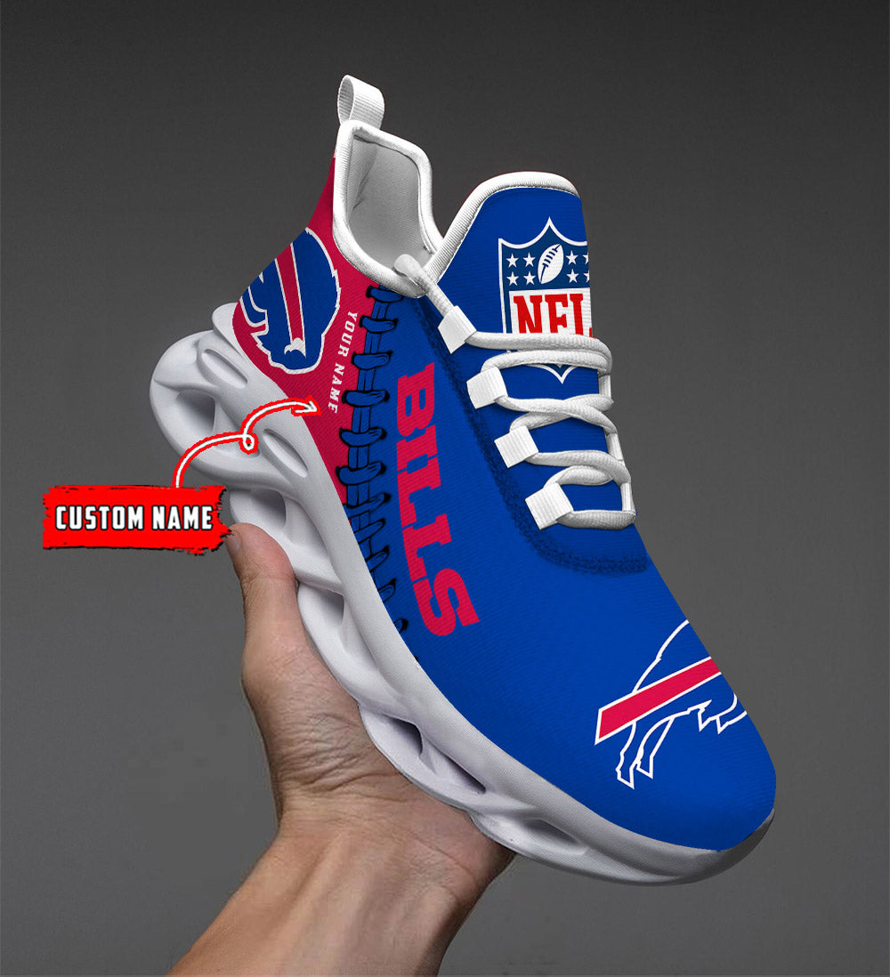 Personalized Buffalo Bills NFL Max Soul Shoes Sneakers for Men And Women – NFL Football Fan Shoes, Team Sneakers