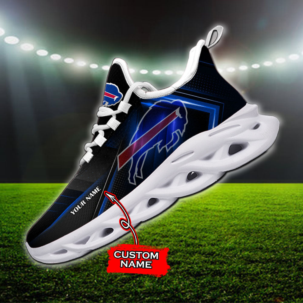 Personalized Buffalo Bills NFL Max Soul Shoes Sneakers for Men And Women – NFL Football Fan Shoes, Team Sneakers