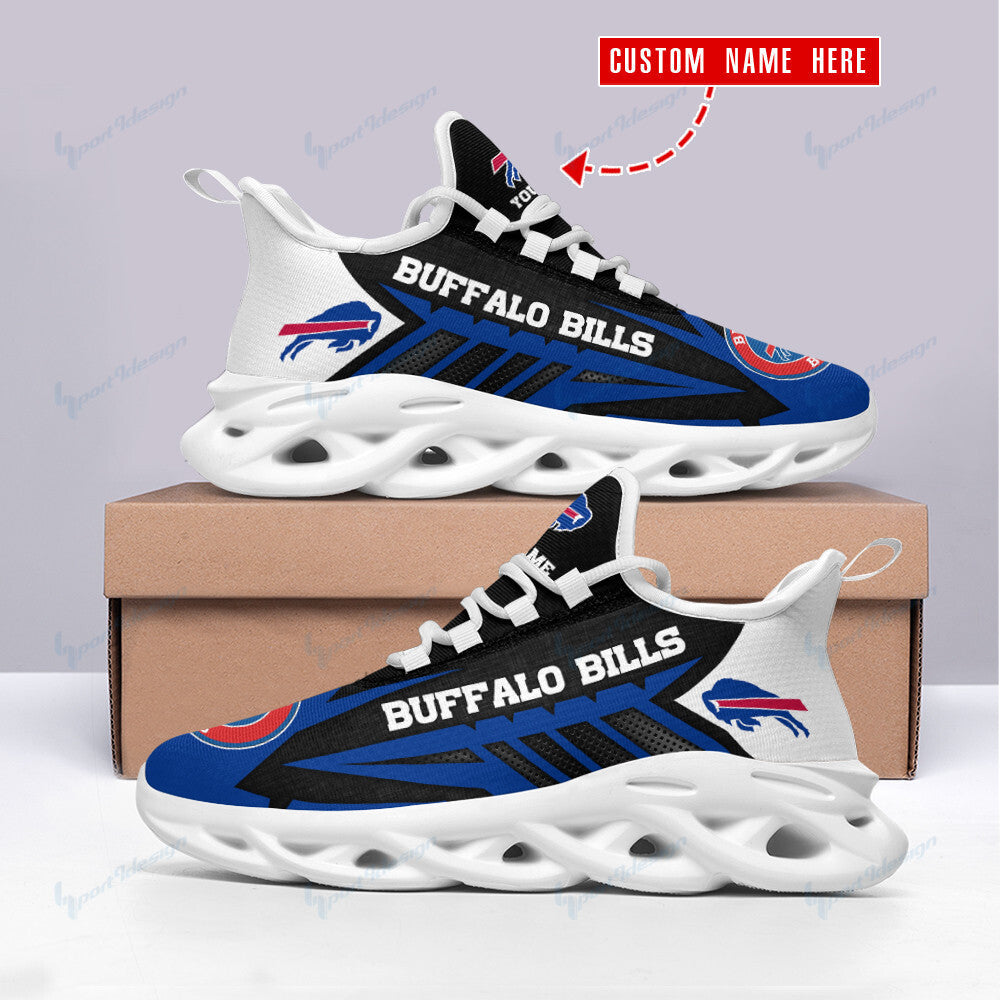 Personalized Buffalo Bills NFL Max Soul Shoes Sneakers for Men And Women – NFL Football Fan Shoes, Team Sneakers