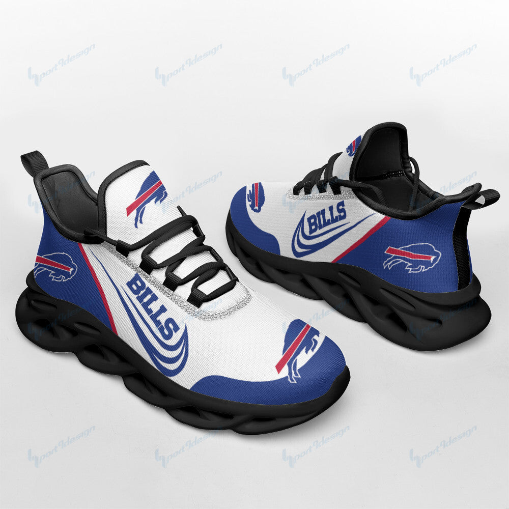 Personalized Buffalo Bills NFL Max Soul Shoes Sneakers for Men And Women – NFL Football Fan Shoes, Team Sneakers - Image 4