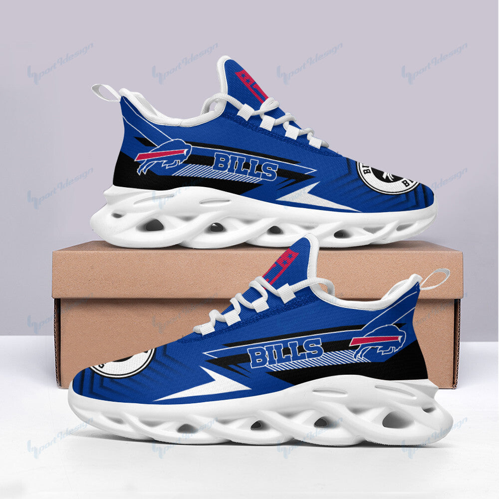 Personalized Buffalo Bills NFL Max Soul Shoes Sneakers for Men And Women – NFL Football Fan Shoes, Team Sneakers - Image 3